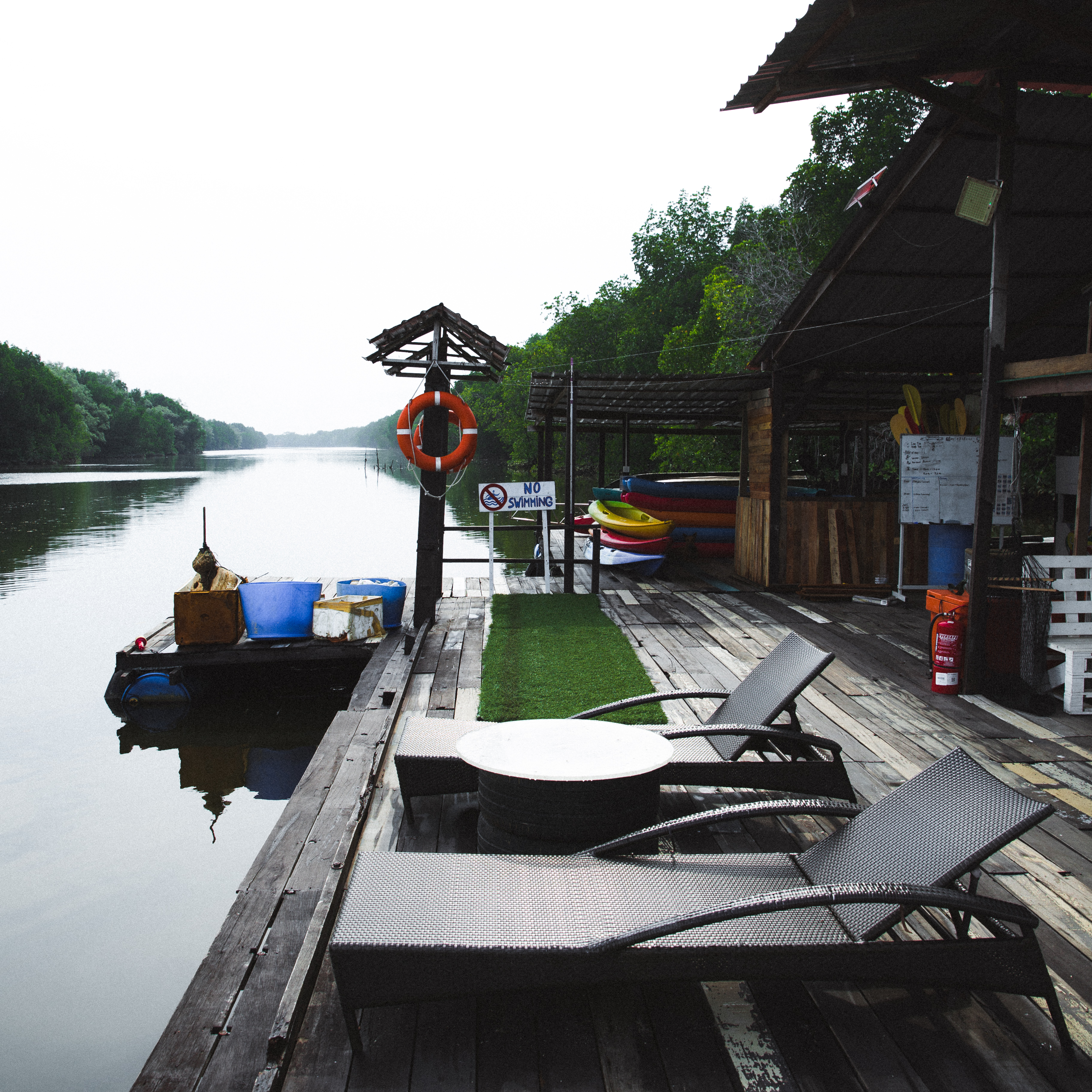Grovey Floating House communal spaces